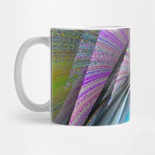 Geometric Futures #14 - Pattern Modular Synth Glitch Artwork Mug